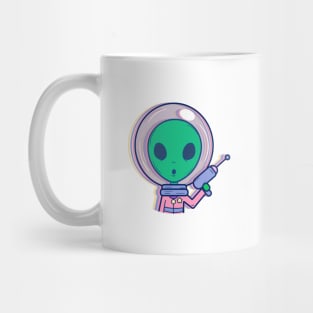 Alien On The Mission Of Peace - This Is My Human Costume Mug